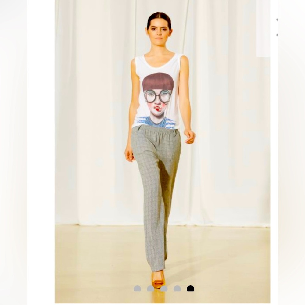 Pants, Cristina Gavioli, Made in Italy, size 6